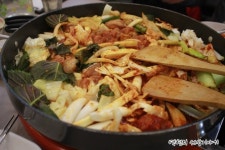 스퀘어원 맛집 박가부대찌개에서 먹은 닭갈비