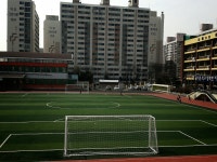 운동장에 아이들