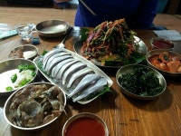 ［밴댕이 가득한집］놋그릇을 사용하는 강화 풍물시장 맛집