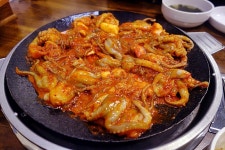치즈 퐁듀와 함께 하는 매콤한 쭈꾸미볶음 이고집쭈꾸미 부천중동점