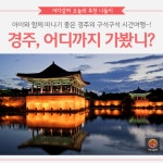[어디갈까] 경주, 어디까지 가봤니?