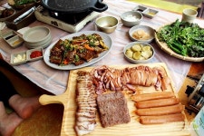 가평맛집 동기간 참나무 장작구이 먹으며 숲속힐링 맛집