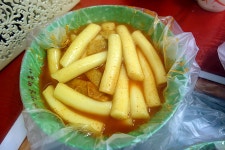 오빠네옛날떡볶이 상동점 : 달달한 국물떡볶이 말캉한 밀가루떡복이
