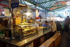 서울 광장시장 순희네빈대떡 서민적인 분위기에서 먹는 저렴한 빈대떡