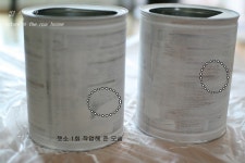심플, 멋스러운 화분 분유통으로 만들었어요.