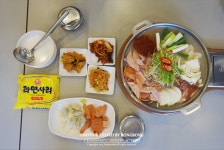 면목맛집/부대찌개맛집 : 박가부대찌개 수제햄부대찌개 ♪ 지금먹기 딱좋아!