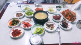 순천 전어회 무침 연향동 맛집 송림정식당