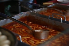 용산역 떡볶이 포장마차 현선이네