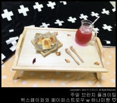 주말 브런치 플레이팅 왁스페이퍼와 페이퍼스트로우 w 하나미짱 ♡