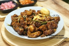 진주맛집 매콤~달콤~담백~쪼림닭~~~♬