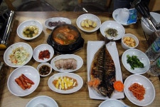 산방산맛집, 올레마당에서 갈치한마당!!