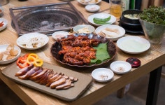 해운대맛집 참숯에 족발구이 진심