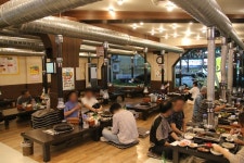 저렴한 도당동맛집 돼지갈비 전문점 태능숯불갈비 1인분에7700원 ><