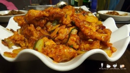 홍콩반점0410 원주단계점, 쟁반짜장과 깐풍기 먹방