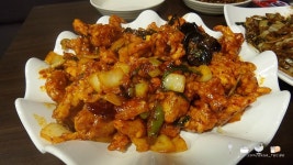 홍콩반점0410 원주단계점, 쟁반짜장과 깐풍기 먹방