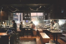 강남역고기집 화기애애 참숯화로구이 고기육즙 짱!!