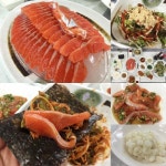 영월맛집 싱싱한 송어회와 콩고물쌈, 장릉송어횟집
