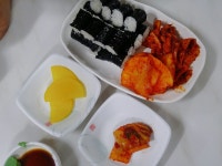 경남 사천시 삼천포 생활에달인에 나온 충무김밥 : 꼬소한 냄새가 입맛 자극!
