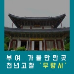 충남 여행 부여 가볼만한곳, 천년고찰 무량사
