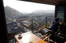 전주한옥마을이 한 눈에! 전주 전망 좋은 카페 전망