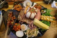 어마어마한 양의 해물과 보쌈! 전주중화산동맛집 황제해물문어보쌈