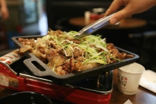 신이 내린 선물 대파와 연탄불에 구워 먹는 돈육 / 관수동맛집 관철동맛집 한량석쇠