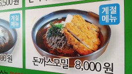 [서빙고 맛집] 입맛이 없다면 돈비국수 한번 먹어봐 /옛날왕돈까스와 잔치국수전문점