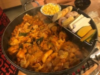 인천 구월동 맛집 홍춘천치즈닭갈비, 치즈에 쌈싸먹는 닭갈비!