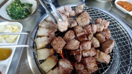 [제주 이중섭거리 맛집] 복자씨 연탄구이