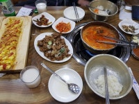 부천 상동 맛집 탕가네김치찌개 : 제육볶음 계란말이 등 소소하지만 맛있는 밥집