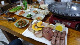[제주 애월 맛집] 흑돼지 한 입 솔향