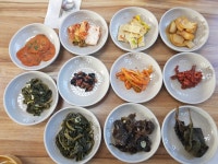 인제 자작나무숲 인근 맛집 황태구이정식12,000원 자작나무집