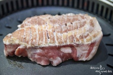 부천시청역맛집 맛찬들 왕소금구이 : 3.5cm두께의 숙성육