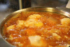 부평역 족발 전문점 최반장발발이추억 족 : 순두부찌개가 서비스로나오는곳