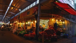 [전통시장]서울 강동구 고분다리시장-솔떡방. 고기나라. 꼬꼬c 꾸지뽕 참숯불 닭갈비