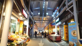 [전통시장]서울 강동구 고분다리시장-솔떡방. 고기나라. 꼬꼬c 꾸지뽕 참숯불 닭갈비