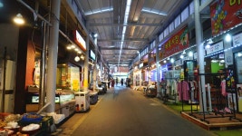 [전통시장]서울 강동구 고분다리시장-솔떡방. 고기나라. 꼬꼬c 꾸지뽕 참숯불 닭갈비