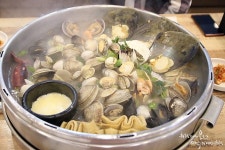 신중동 맛집 부천 조개찜 택이네 조개전골 굿!