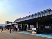 횡성휴게소 맛집, 이중섭 작품 화장실(강릉방향)