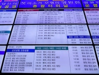 보령(대천)종합터미널 시간표(센트럴시티만 가능.동서울 운행 중단)