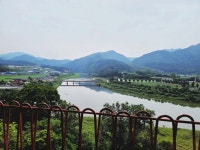 화양강휴게소 전망좋은 산책 코스까지(44번 국도 인제방향)