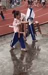 비 오는 날 슬리퍼 공감