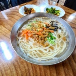 해녀모녀가 직접 잡아서 만든 평대성게국수