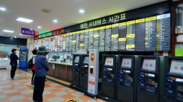 태안버스터미널 시간표(시외버스.고속버스)시내버스 시간표.태안관광명소 여행지도