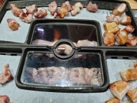 용감한고깃집 바베큐 회전식이라 굿!
