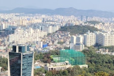 남산에서 바라 본 서울