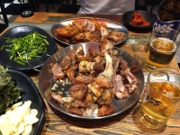 왕십리역맛집 홍능족발 1977