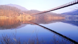 경기도 드라이브 코스 파주 마장호수 출렁다리 외 헤이리마을