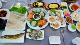 원산도 횟집 원산도 맛집 후기 카페858.영목항.원산안면대교
