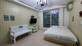 태안 펜션 가족.커플.워터슬라이드 펜션 수영장 감성숙소 추천-청포대해수욕장